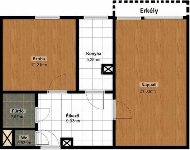 Eladó panellakás, Budapesten, IV. kerületben 71.99 M Ft, 2 szobás