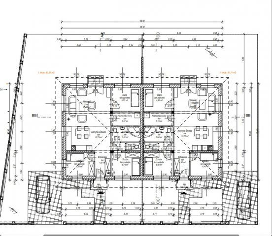 Eladó ikerház, Újszentivánon 74.99 M Ft, 4 szobás