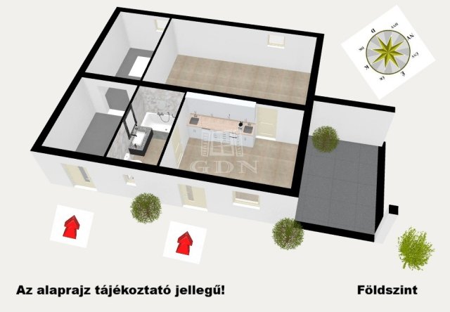 Eladó családi ház, Gombán 79 M Ft, 3 szobás