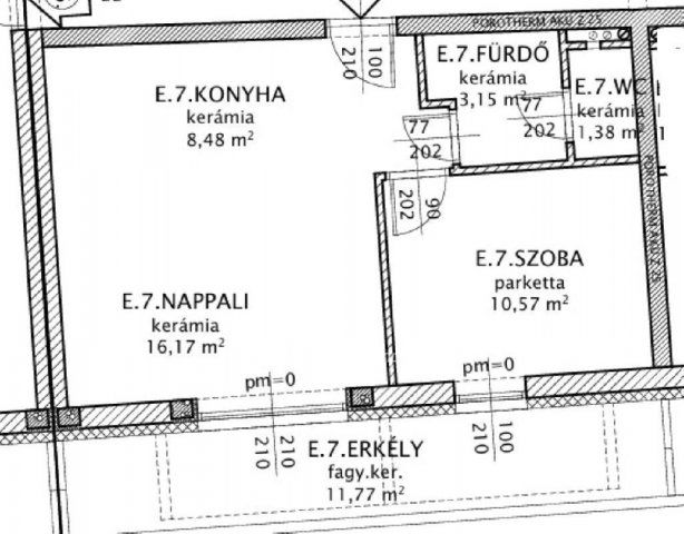Eladó téglalakás, Jánossomorján 43.984 M Ft, 2 szobás
