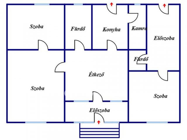 Eladó családi ház, Bakonycsernyén 43.9 M Ft, 3 szobás