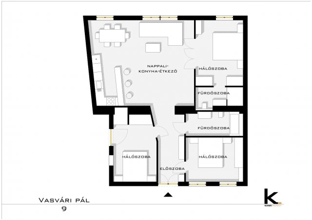 Kiadó téglalakás, albérlet, VI. kerületben, Vasvári Pál utcában