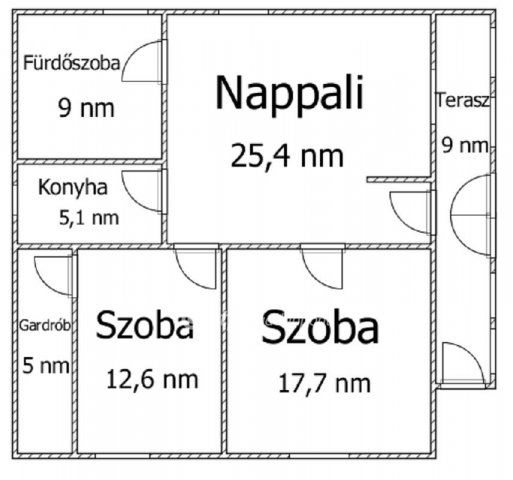 Eladó családi ház, Devecseren 40.9 M Ft, 3 szobás