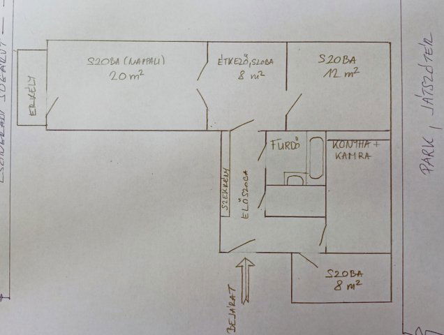 Eladó panellakás, Szegeden 54.9 M Ft, 2+1 szobás