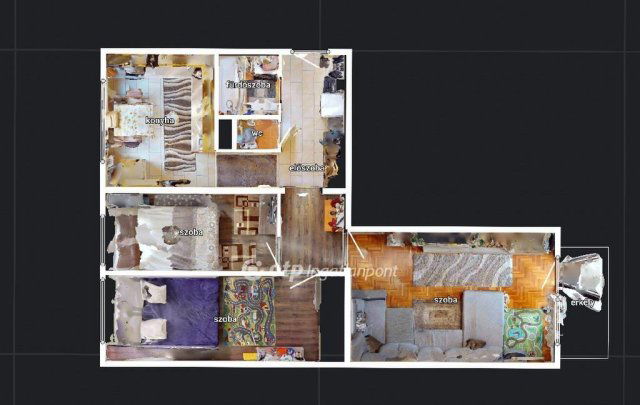 Eladó panellakás, Nyíregyházán 48 M Ft, 2+1 szobás