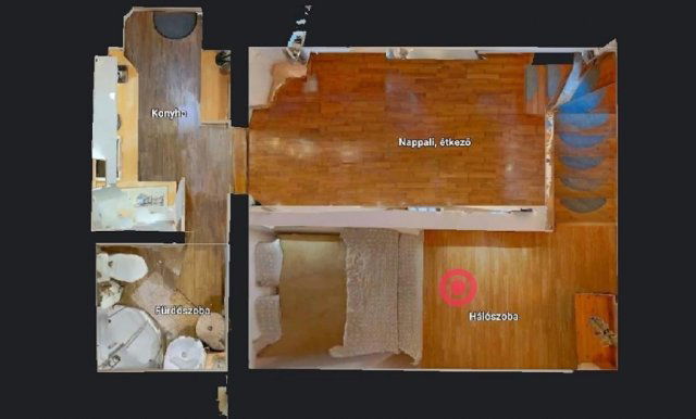 Eladó téglalakás, Budapesten, VIII. kerületben 52.9 M Ft