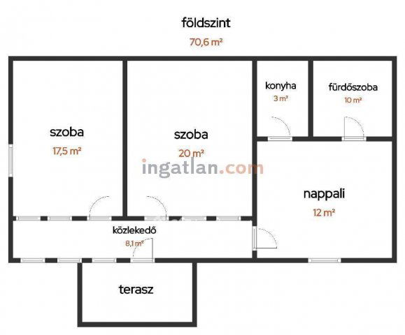 Eladó családi ház, Kálmánházán 29.9 M Ft, 2 szobás