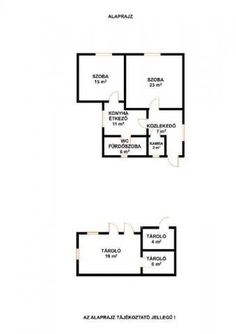 Eladó családi ház, Berettyóújfaluban 19.9 M Ft, 2 szobás