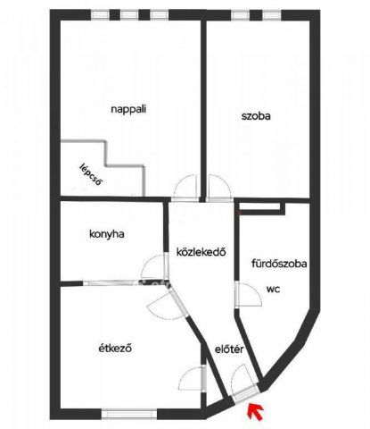Eladó téglalakás, Szolnokon 75 M Ft, 2+2 szobás