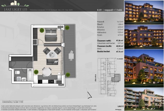 Eladó téglalakás, Budapesten, XIII. kerületben, Jász utcában