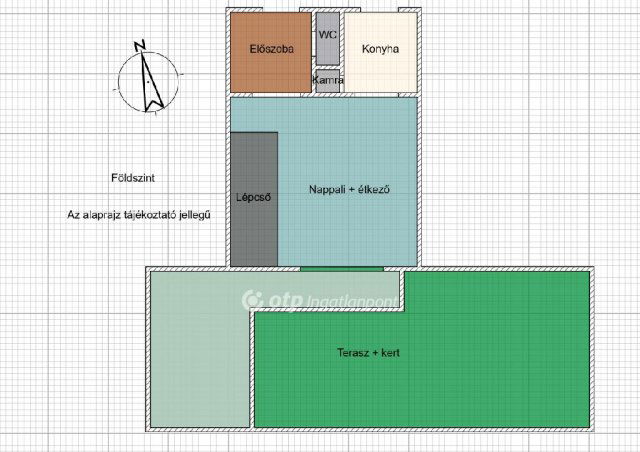 Eladó családi ház, Vácon 83 M Ft, 1+2 szobás