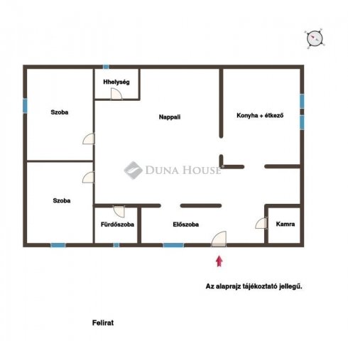 Eladó családi ház, Újhartyánon 79.9 M Ft, 3 szobás