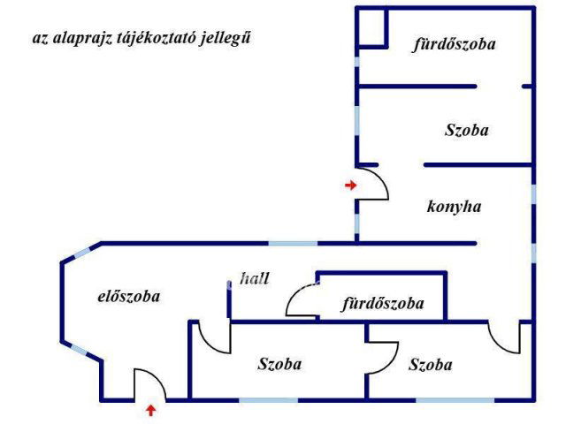 Eladó családi ház, Üllésen 53.9 M Ft, 3 szobás