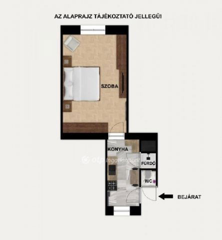 Eladó téglalakás, Budapesten, XIV. kerületben 37.5 M Ft