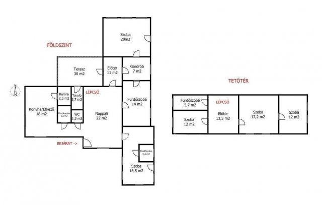 Eladó családi ház, Nyírpazonyon 83 M Ft, 5 szobás