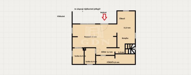 Eladó családi ház, Pócsmegyeren 79.9 M Ft, 2+2 szobás