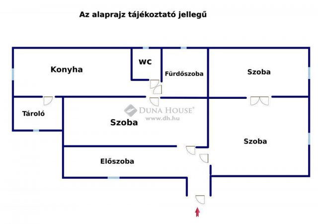 Eladó családi ház, Dánszentmiklóson 21.9 M Ft, 3 szobás