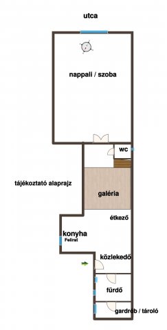 Eladó téglalakás, V. kerületben, Petőfi Sándor utcában