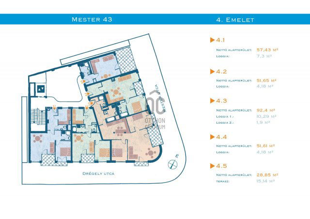 Eladó téglalakás, Budapesten, IX. kerületben 106 M Ft, 2 szobás