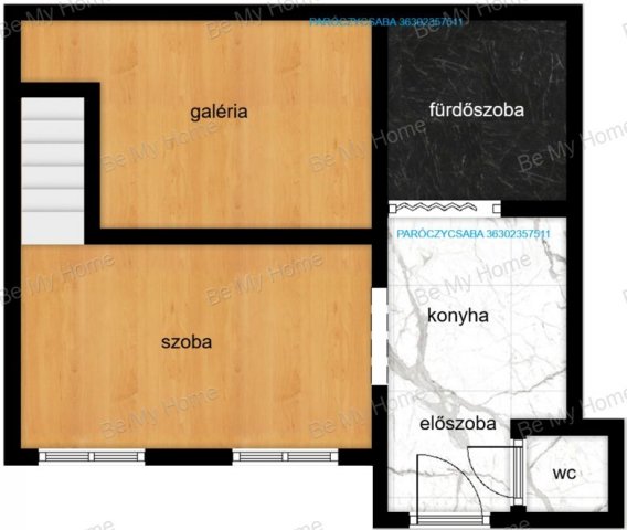 Eladó téglalakás, Budapesten, VI. kerületben 51.8 M Ft, 1 szobás