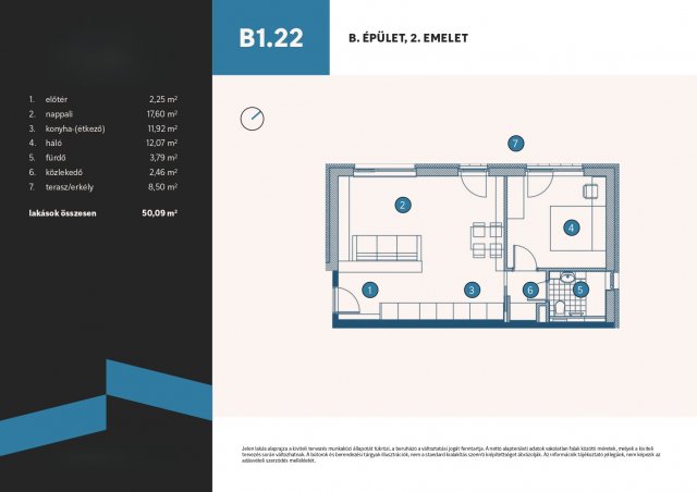 Eladó téglalakás, Vámosszabadin 51.89 M Ft, 1+1 szobás