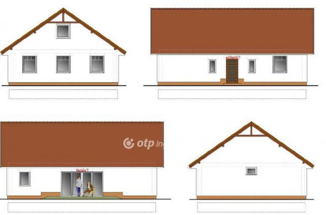 Eladó családi ház, Makádon 78.9 M Ft, 3 szobás