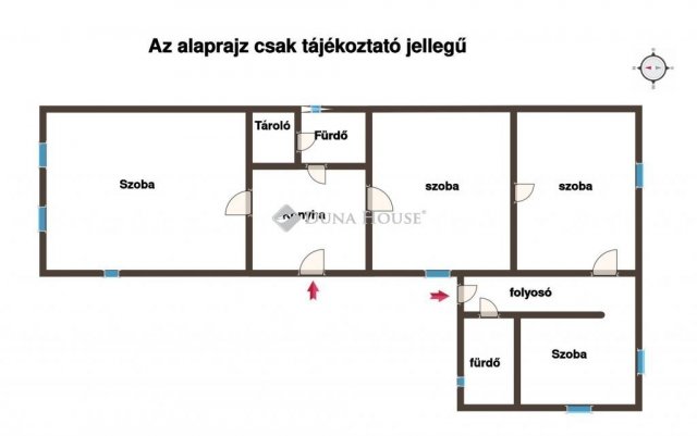 Eladó családi ház, Perkátán 23 M Ft, 4 szobás