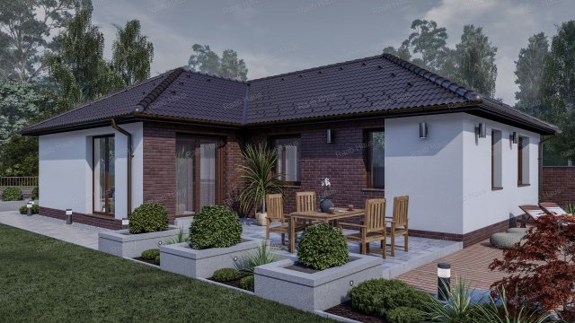 Eladó családi ház, Péren 86.608 M Ft, 5 szobás