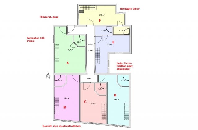 Eladó téglalakás, Debrecenben, Kossuth utcában 31.28 M Ft