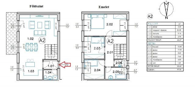 Eladó téglalakás, Miskolcon 82 M Ft, 2+2 szobás