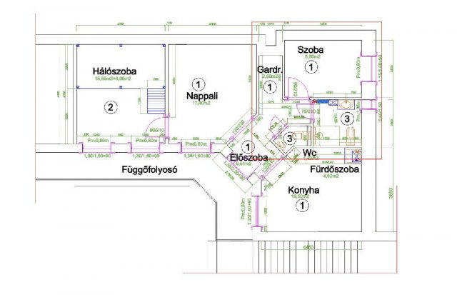 Eladó téglalakás, Budapesten, VI. kerületben 119.9 M Ft