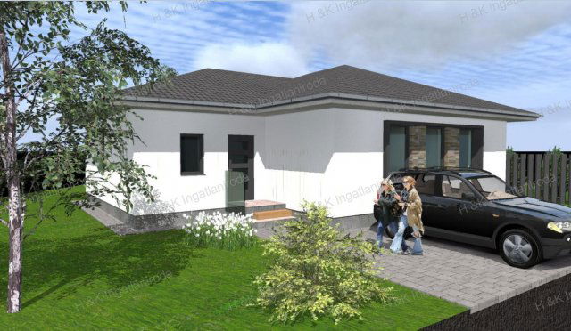 Eladó ikerház, Csörögön 74.9 M Ft, 4 szobás