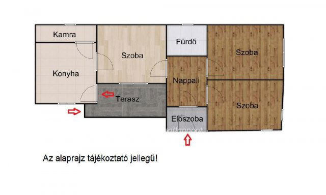Eladó családi ház, Tiszarádon 13.9 M Ft, 3 szobás