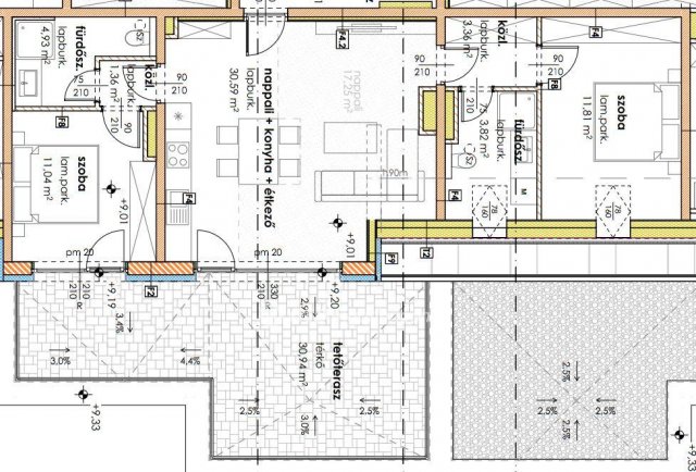 Eladó téglalakás, Szegeden 115 M Ft, 3 szobás