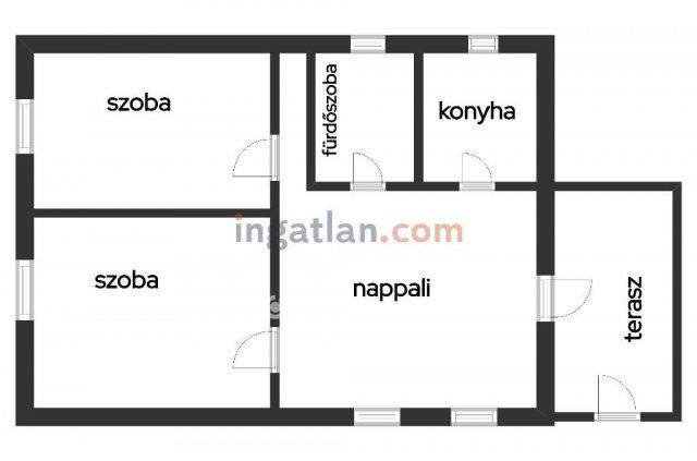 Eladó családi ház, Tiszapüspökin 21 M Ft, 2 szobás