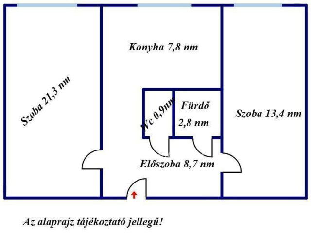 Eladó panellakás, Nagykőrösön 24.9 M Ft, 2 szobás
