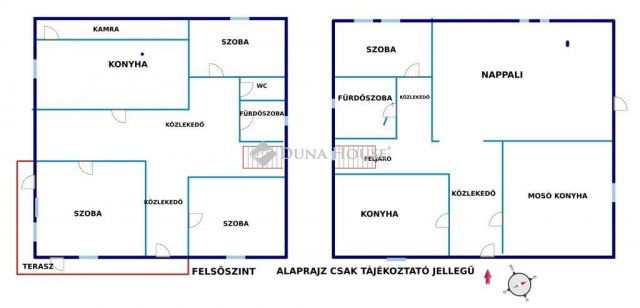 Eladó családi ház, Dányon 71.5 M Ft, 4 szobás