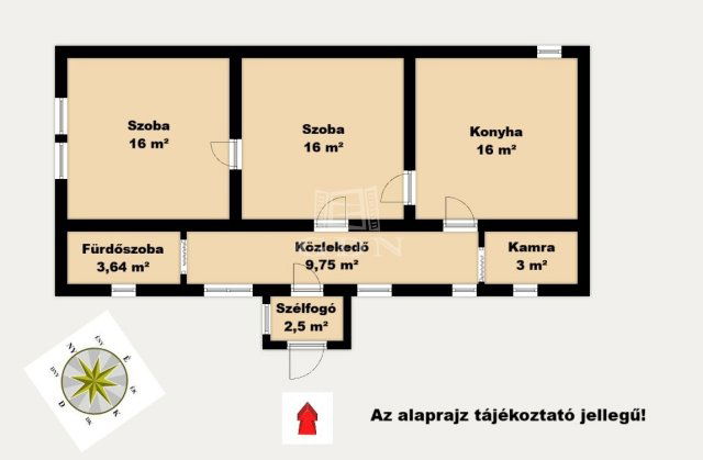 Eladó családi ház, Pilisen 39.9 M Ft, 2 szobás