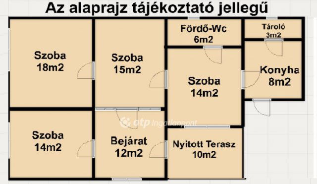 Eladó családi ház, Dögén 19.9 M Ft, 4 szobás