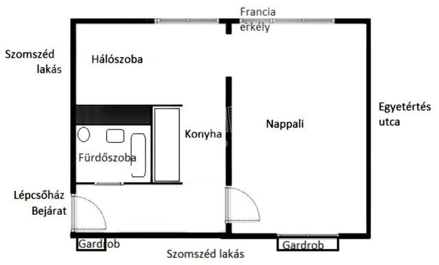 Eladó téglalakás, Budapesten, IX. kerületben 64.8 M Ft