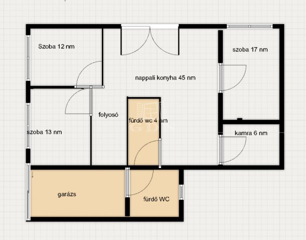 Eladó családi ház, Bucsután 18 M Ft, 3 szobás