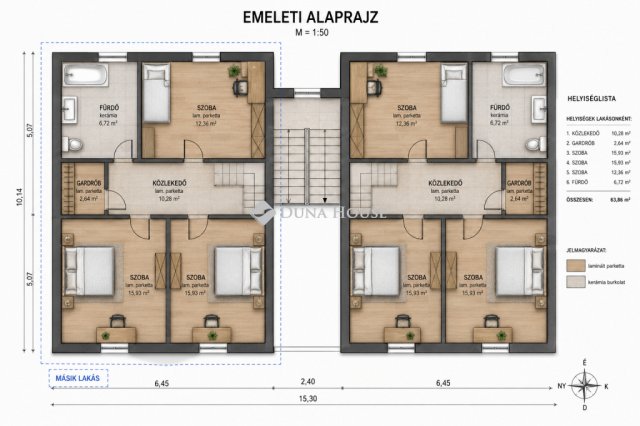 Eladó családi ház, Budapesten, XX. kerületben 168.9 M Ft
