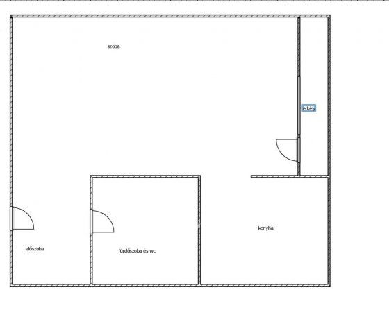Eladó téglalakás, Harkányban 21.9 M Ft, 1 szobás