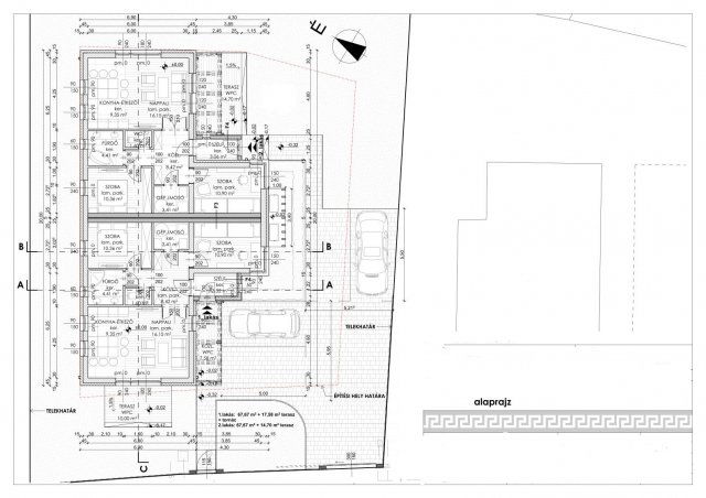 Eladó ikerház, Nagycenken 77.5 M Ft, 3 szobás