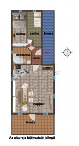 Eladó családi ház, Veresegyházon 79.9 M Ft, 1+2 szobás
