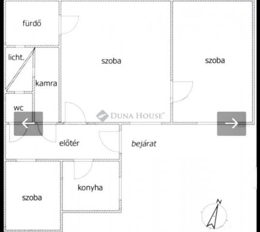 Eladó téglalakás, Budapesten, XIII. kerületben 95 M Ft, 2 szobás