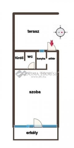 Eladó téglalakás, Szántódon 44.99 M Ft, 1 szobás