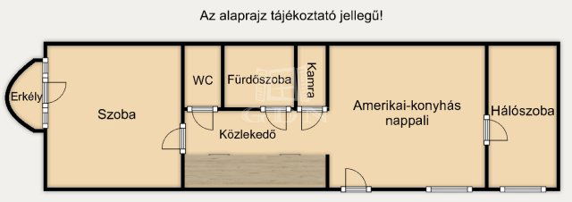 Eladó téglalakás, Budapesten, VIII. kerületben 79.9 M Ft