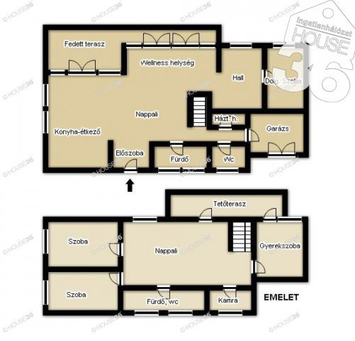 Eladó családi ház, Kecskeméten 279.9 M Ft, 7 szobás