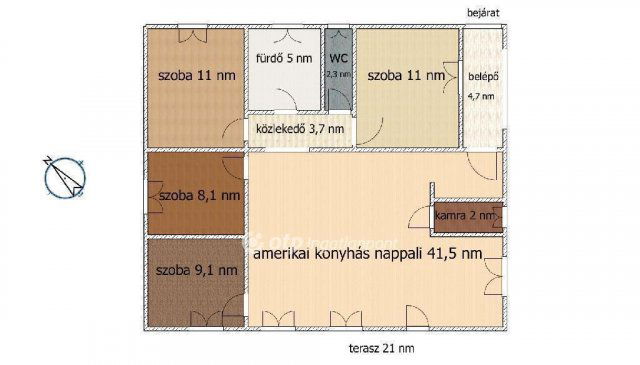 Eladó családi ház, Délegyházán 129 M Ft, 4 szobás